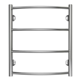 Полотенцесушитель водяной AZARIO VERONA AZ04156 500/600 4 секции, нижнее/диагональное подключение, 1/2, хром